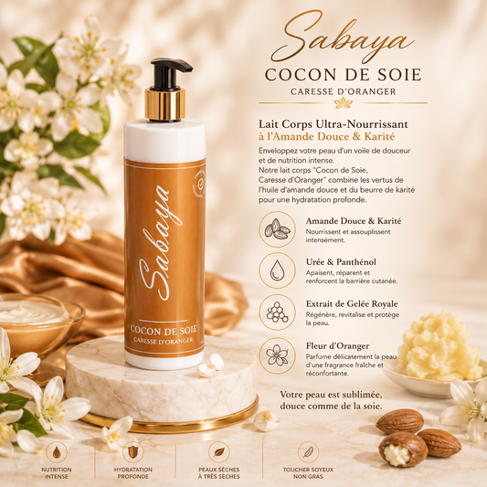 Cocon de soie caresse d'oranger (400 ml)